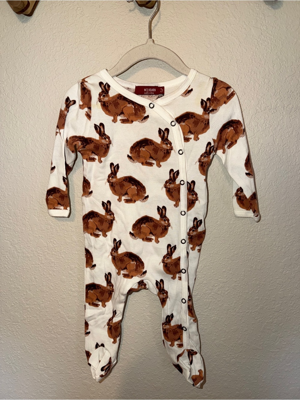 MILKBARN Footed Romper